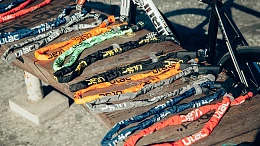Велосипедный замок Ulac Supreme Steel Chain Lock Grey