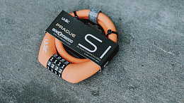 Велосипедный замок Ulac Prague Si Cable Lock Combo Orange