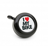 Велосипедный звонок Electra Vintage Bell I Love My Bike Black