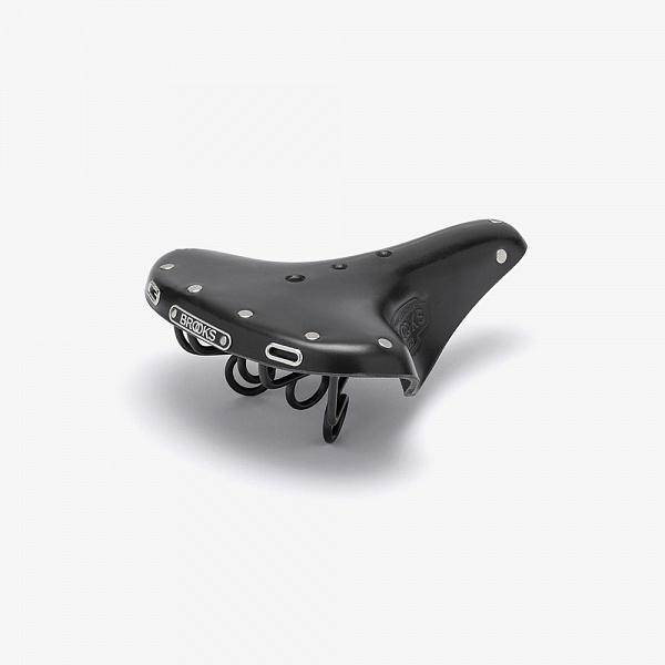 Седло для велосипеда Brooks B72 Leather Saddle Black