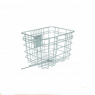 Корзина для велосипеда Electra Cruiser Steel Front Basket Silver