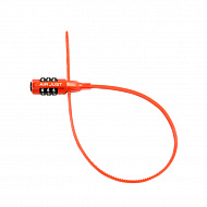 Велосипедный замок Ulac Air Just Z-tie Lock Combo Orange