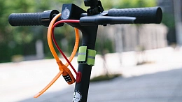 Велосипедный замок Ulac Air Just Z-tie Lock Combo Grey