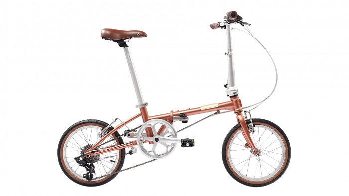 Складной велосипед Dahon Boardwalk D7 16'' Antique Brass