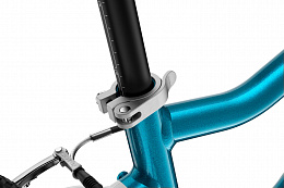 Детский велосипед Woom go 3 AUTOMAGIC metallic blue 16"