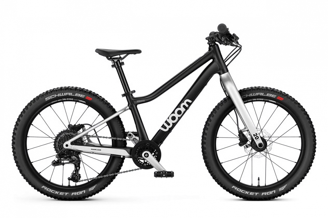 Детский велосипед Woom off 4 black 20”