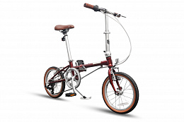 Складной велосипед Dahon Boardwalk D7 16'' Dark red