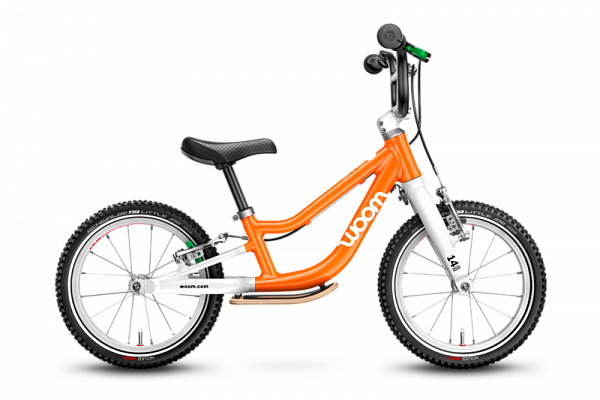 Беговел Woom original 1 PLUS G flame orange 14