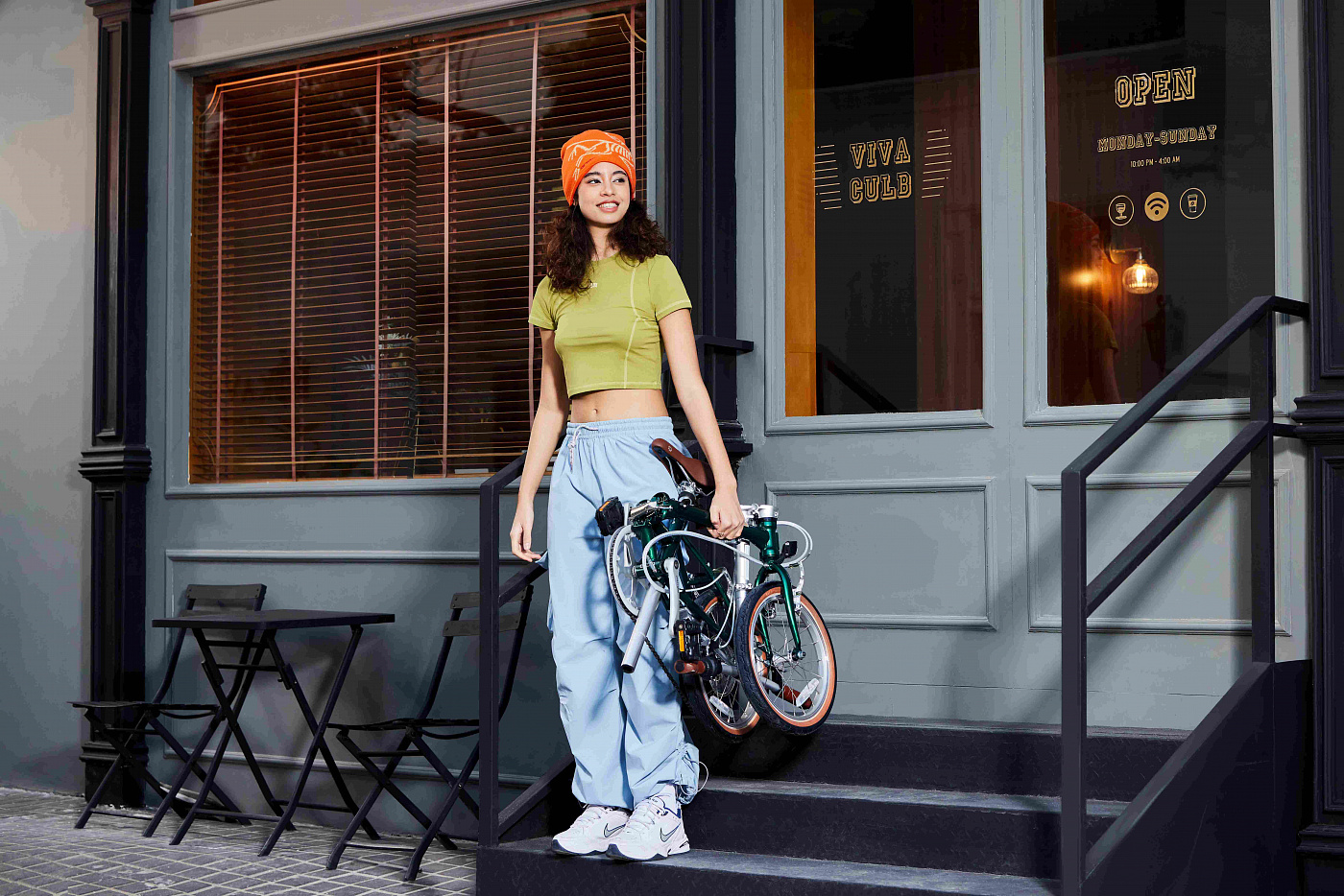 Складной велосипед Dahon Boardwalk D8 20'' Oliver green